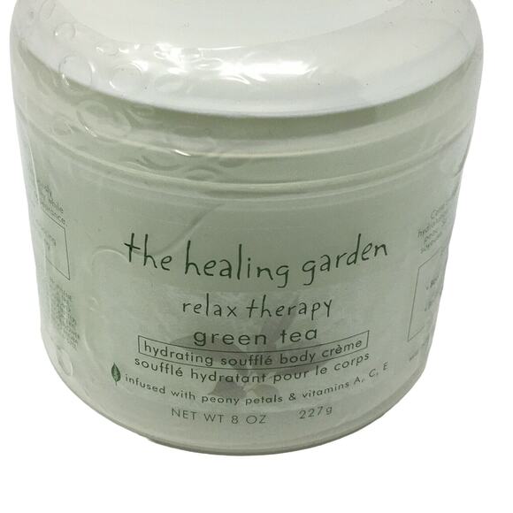 THE HEALING GARDEN Relax Therapy 8oz Green Tea Hydrating Souffle Body Cream - Picture 2 of 6